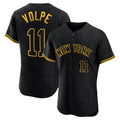 NY.Yankees #11 Anthony Volpe Player Black Snake Skin City Limited ELite Home Ddoa Stitched Jerseys