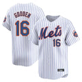 NY.Mets #16 Dwight Gooden Player White Home Limited Ddoa Stitched Jerseys