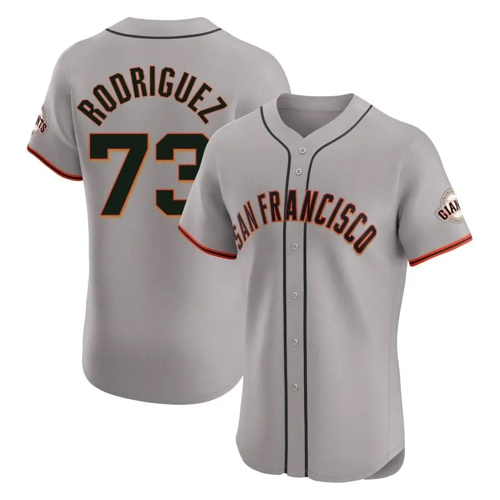 SF.Giants #73 Randy Rodriguez Player Gray Home Limited Elite Ddoa Stitched Jerseys