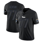 LA.Rams #77 Alaric Jackson Player Black Impact Limited Home Game Ddoa Stitched Jerseys