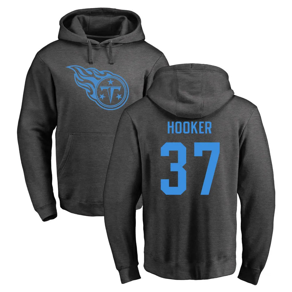 T.Titans #37 Amani Hooker Player Ash One Color Pullover Hoodies Home Game Ddoa Stitched Jerseys