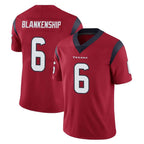 H.Texans #6 Reed Blankenship Player Red Limited Vapor Untouchable Home Game Ddoa Stitched Jerseys