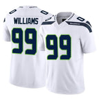 S.Seahawks #99 Leonard Williams Player White Limited Vapor F.U.S.E. Home Game Ddoa Stitched Jerseys