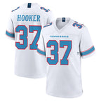 T.Titans #37 Amani Hooker Player White 2026 Game Home Ddoa Stitched Jerseys