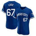 KC.Royals #67 Seth Lugo Player Royal Limited Elite Home Ddoa Stitched Jerseys