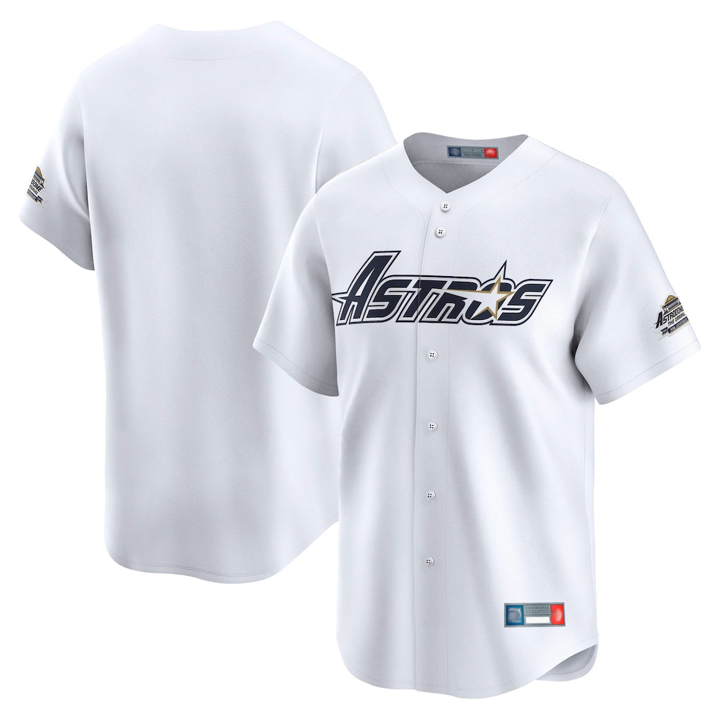 H.Astros ## Astros Blank Player White Throwback Cooperstown Collection Limited Ddoa Stitched Jerseys