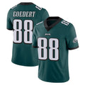 P.Eagles #88 Dallas Goedert Player Team Color Green Vapor Untouchable Home Game Ddoa Stitched Jerseys
