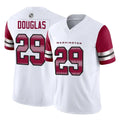 W.Commanders #29 Rasul Douglas Player White Vapor F.U.S.E. Limited Home Game Ddoa Stitched Jerseys
