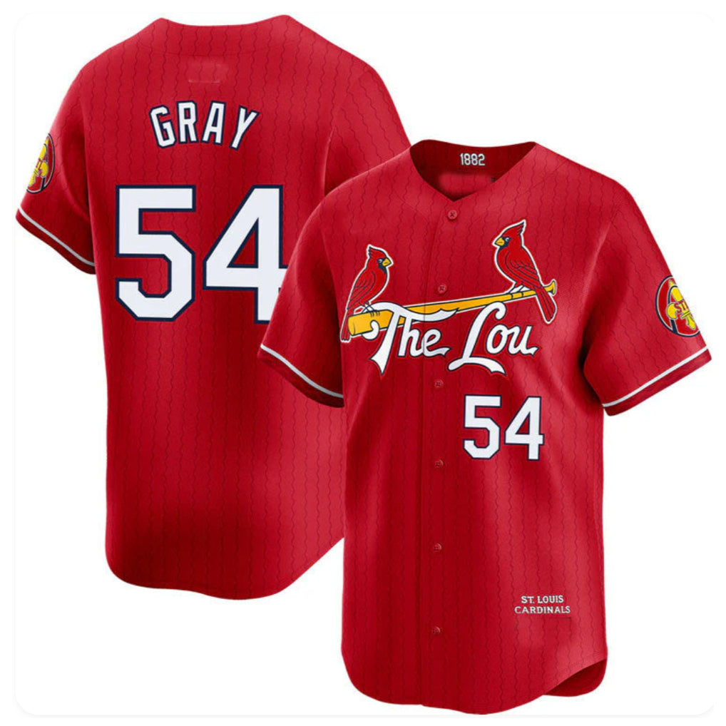 St. Louis Cardinals #54 Sonny Gray Player Red City Connect Limited Ddoa Stitched Jerseys