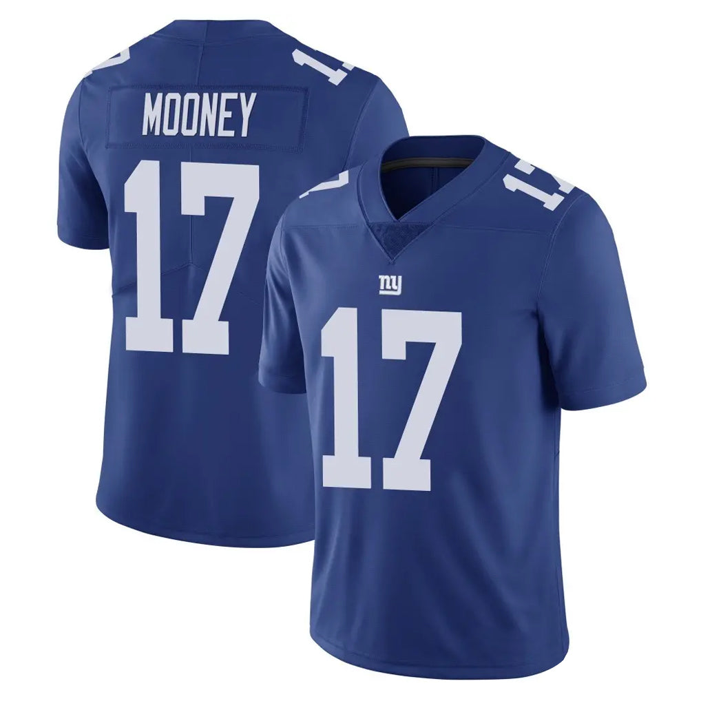 NY.Giants #17 Darnell Mooney Player Royal Limited Vapor Untouchable Home Game Ddoa Stitched Jerseys