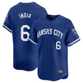 KC.Royals #6 Jonathan India Player Royal Limited Home Ddoa Stitched Jerseys