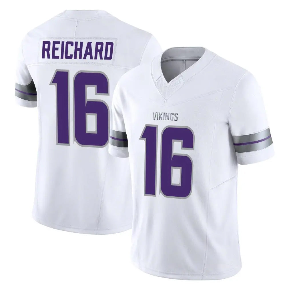 M.Vikings #16 Will Reichard Player White Limited Alternate Vapor F.U.S.E. Home Game Ddoa Stitched Jerseys