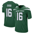 NY.Jets #16 Kenyon Sadiq Player Green Home Game Ddoa Stitched Jerseys