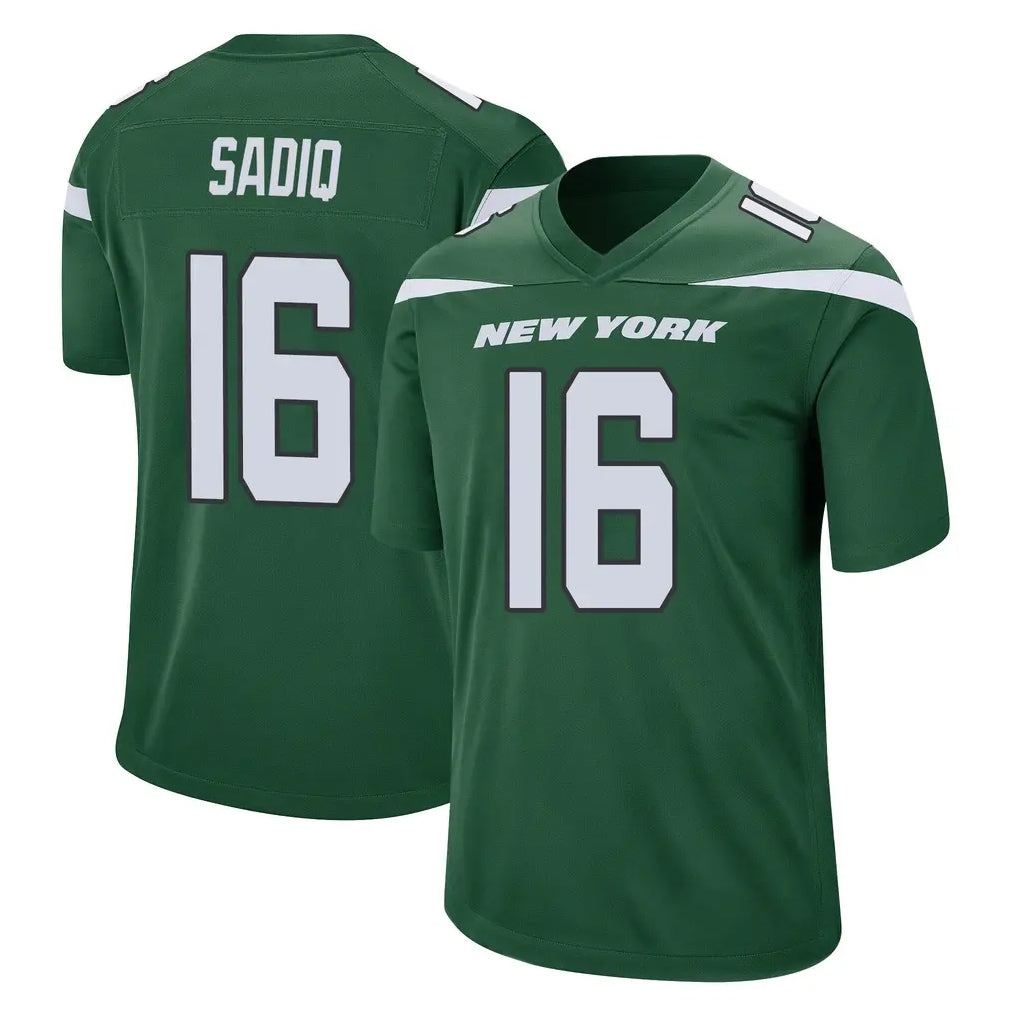 NY.Jets #16 Kenyon Sadiq Player Green Home Game Ddoa Stitched Jerseys