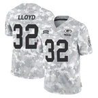 GB.Packers #32 MarShawn Lloyd Player Arctic Camo Salute To Service Limited Ddoa Stitched Jerseys