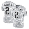 NE.Patriots #2 Harold Landry III Player Arctic Camo Salute To Service Limited Game Ddoa Stitched Jerseys