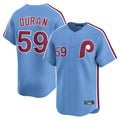 P.Phillies #59 Jhoan Duran Player Light Blue Home Limited Ddoa Stitched Jerseys