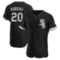 C.White Sox #20 Miguel Vargas Player Black Limited Elite Home Ddoa Stitched Jerseys