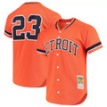 D.Tigers #23 Kirk Gibson Player Orange DMitchell & Ness Cooperstown Collection Batting Limited Ddoa Stitched Jerseys