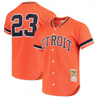 D.Tigers #23 Kirk Gibson Player Orange DMitchell & Ness Cooperstown Collection Batting Limited Ddoa Stitched Jerseys
