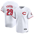 C.Reds #29 TJ Friedl Player White Limited Home Ddoa Stitched Jerseys