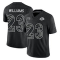 LA.Rams #23 Kyren Williams Player Black Limited 2026 Salute to Service Home Game Ddoa Stitched Jerseys