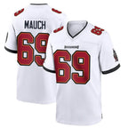TB.Buccaneers #69 Cody Mauch Player White Home Game Ddoa Stitched Jerseys