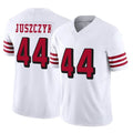 SF.49ers #44 Kyle Juszczyk Player White Limited Alternate Vapor F.U.S.E. Home Game Ddoa Stitched Jerseys