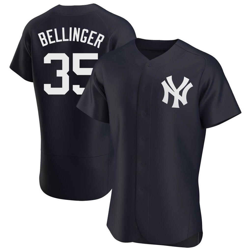 NY.Yankees #35 Cody Bellinger Player Navy Limited Elite Home Ddoa Stitched Jerseys