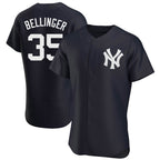 NY.Yankees #35 Cody Bellinger Player Navy Limited Elite Home Ddoa Stitched Jerseys