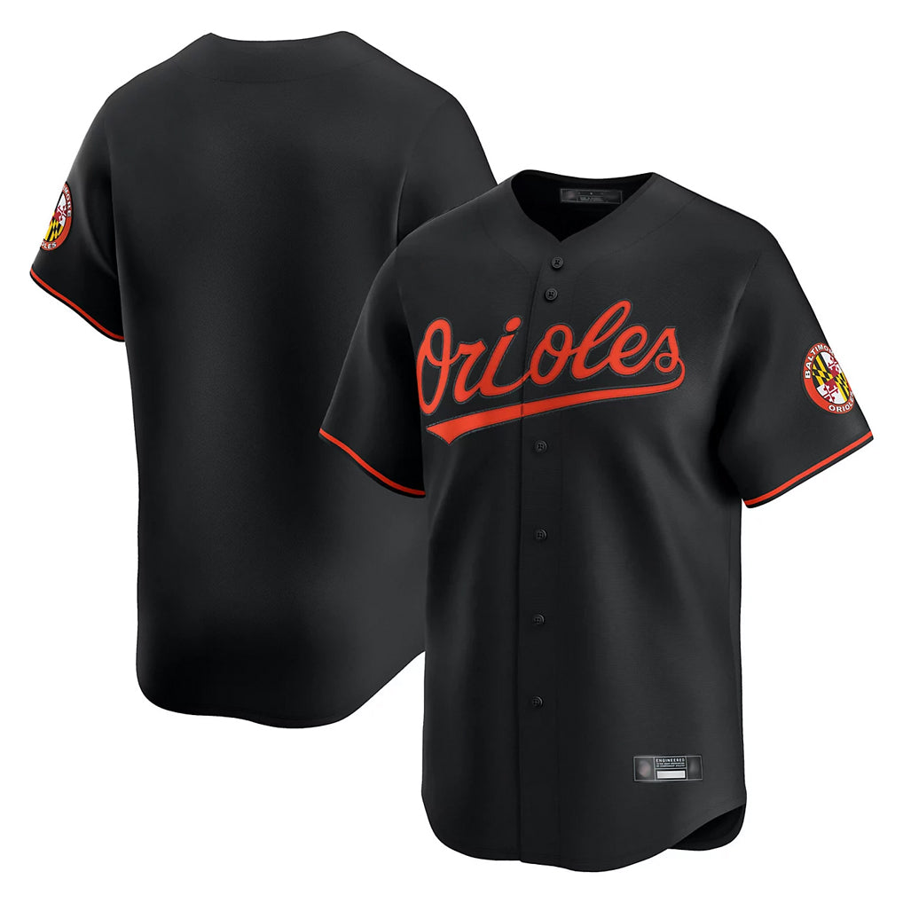 B.Orioles ## Orioles Blank Player Black Limited Home Game Ddoa Stitched Jerseys