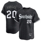 C.White Sox #20 Miguel Vargas Player Black City Connect Limited Home Ddoa Stitched Jerseys