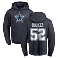 D.Cowboys #52 Tyler Booker Player Navy Pullover Hoodies Limited Ddoa Stitched Jerseys