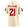 A.Cardinals #21 Garrett Williams Player Cream Rivalries Collection Game Ddoa Stitched Jerseys