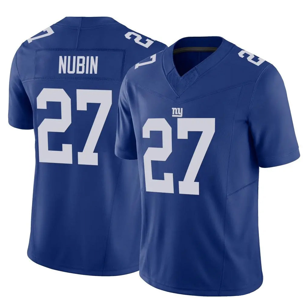 NY.Giants #27 Tyler Nubin Player Royal Limited Vapor F.U.S.E. Home Game Ddoa Stitched Jerseys