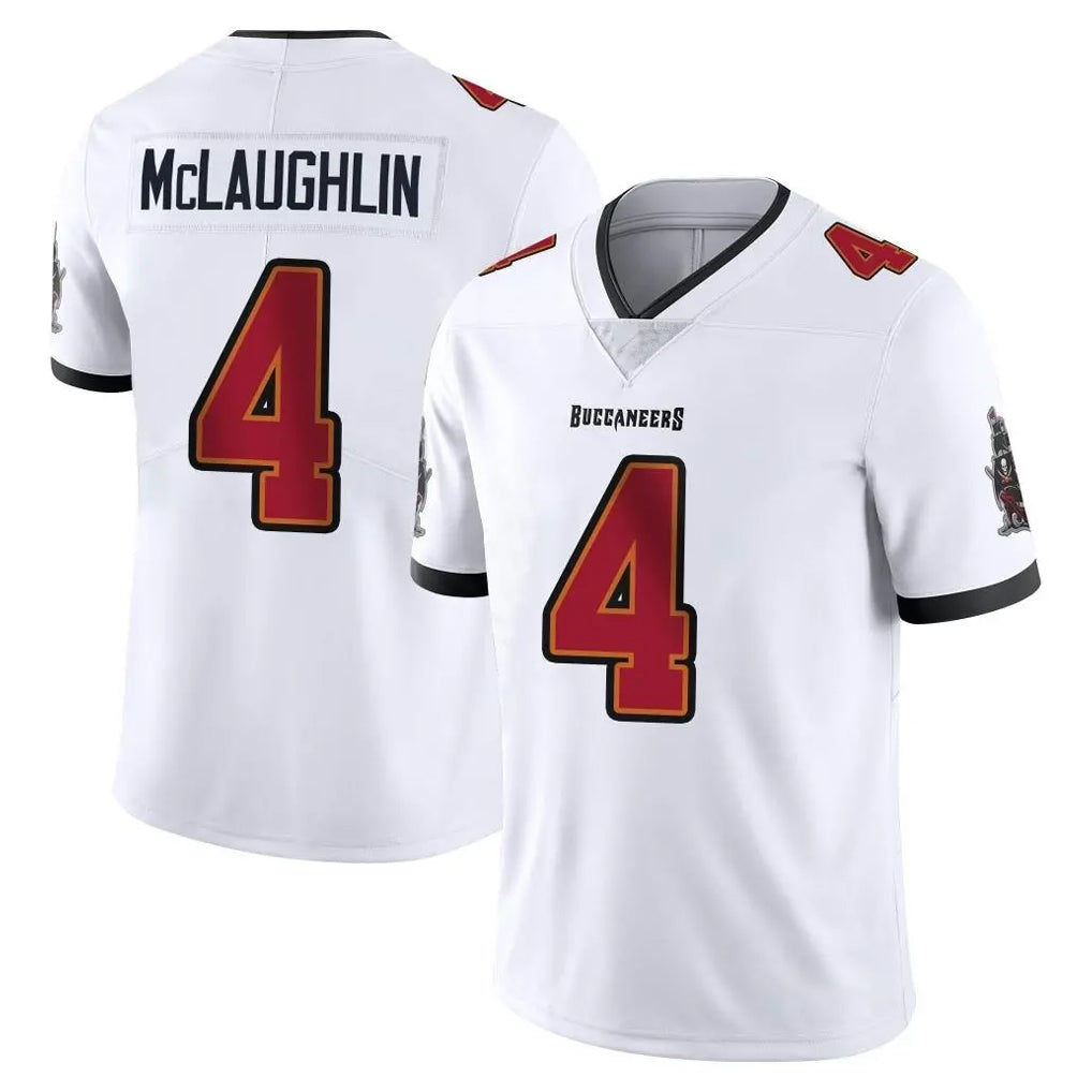 TB.Buccaneers #4 Chase McLaughlin Player White Limited Vapor Untouchable Home Game Ddoa Stitched Jerseys