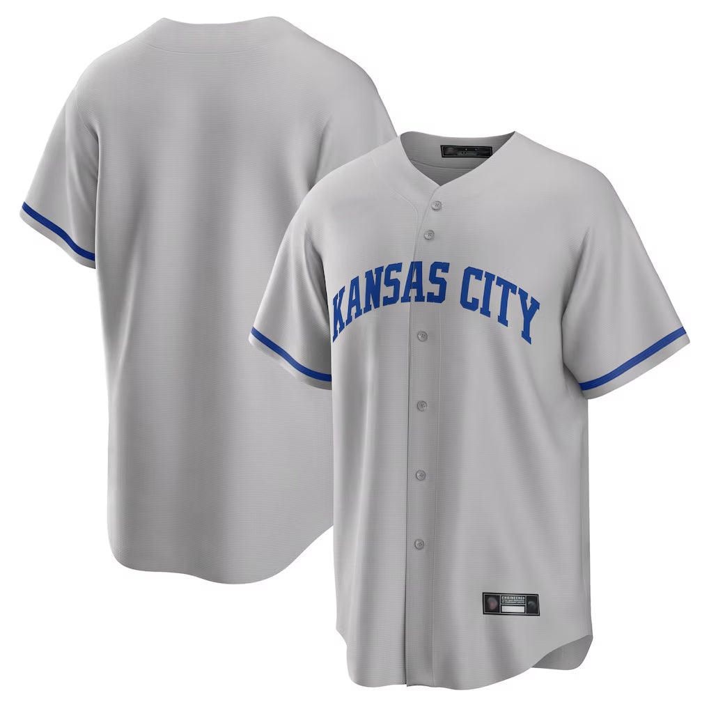 KC.Royals ## Royals Blank Player Gray Game Home Ddoa Stitched Jerseys