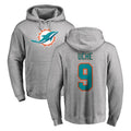 M.Dolphins #9 Joshua Uche Player Gray LOGO Pullover Hoodies Limited Ddoa Stitched Jerseys