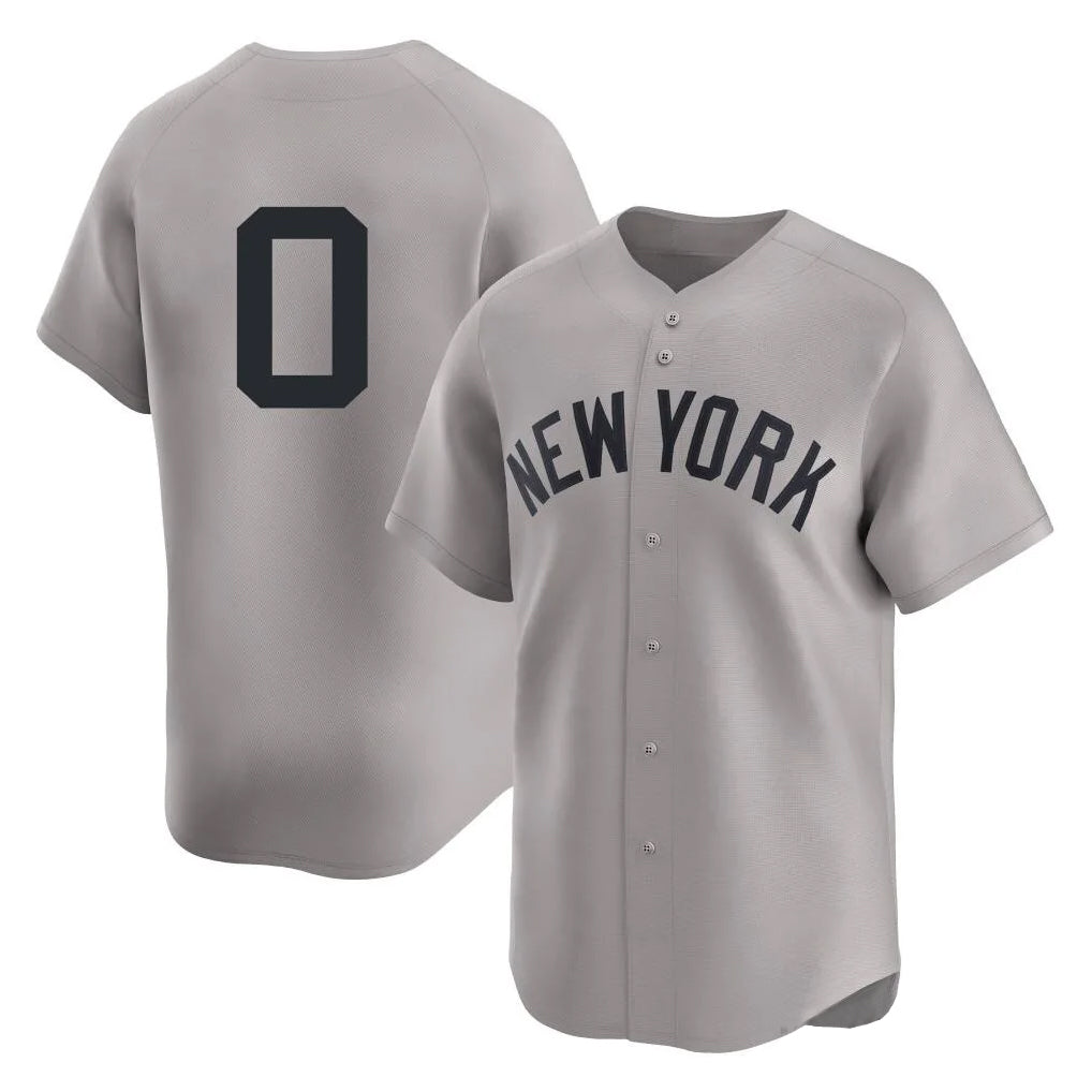 NY.Yankees #0 Marcus Stroman Player Gray Limited Ddoa Stitched Jerseys