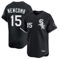 C.White Sox #15 Sean Newcomb Player Black Limited Home Ddoa Stitched Jerseys