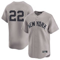 NY.Yankees #22 Ben Rice Player Gray Limited Ddoa Stitched Jerseys