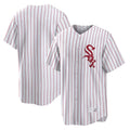 C.White Sox ## White Sox Blank Player Red Stripe White Home Game Ddoa Stitched Jerseys