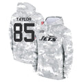 NY.Jets #85 Mason Taylor Player Arctic Camo Salute to Service Pullover Hoodies Limited Game Ddoa Stitched Jerseys