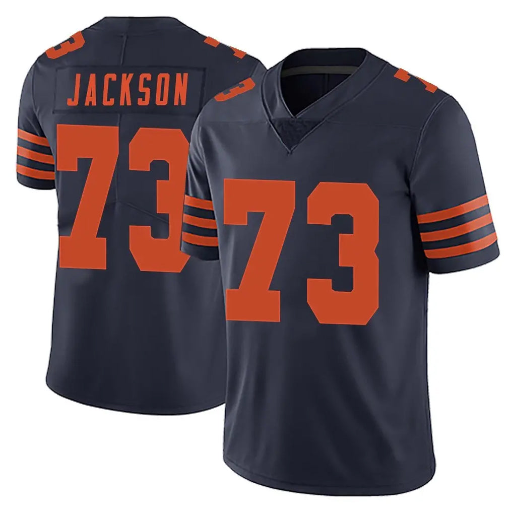 C.Bears #73 Jonah Jackson Player Navy Blue Alternate Vapor Untouchable Limited Ddoa Stitched Jerseys
