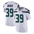 S.Seahawks #39 Ty Okada Player White Limited Vapor Untouchable Home Game Ddoa Stitched Jerseys