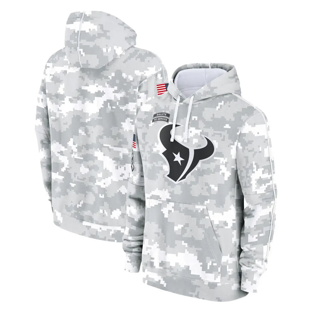 H.Texans ## Texans Blank Player Arctic Camo Salute to Service Hoodies Limited Game Ddoa Stitched Jerseys