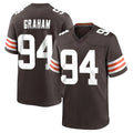 C.Browns #94 Mason Graham Player Brown Home Game Ddoa Stitched Jerseys