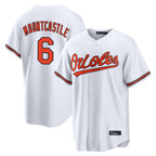 B.Orioles #6 Ryan Mountcastle Player White Home Game Ddoa Stitched Jerseys