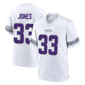 M.Vikings #33 Aaron Jones Sr. Player White Alternate Home Game Ddoa Stitched Jerseys