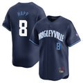 C.Cubs #8 Ian Happ Player Navy City Connect Limited Home Ddoa Stitched Jerseys